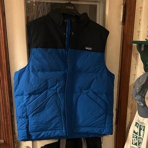 Patagonia Men's Downdrift vest Men’s XXL blue NWT
